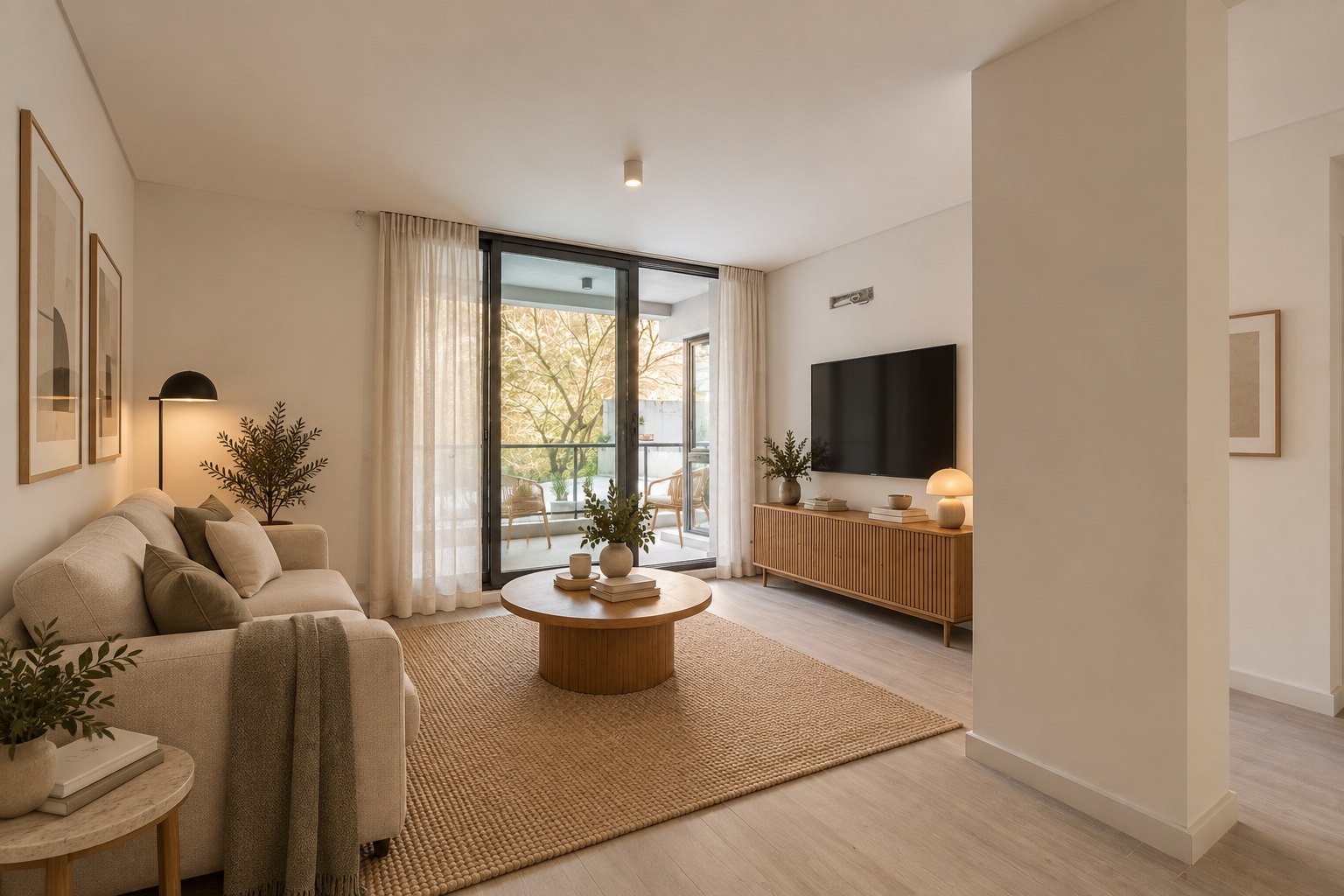 Gorostiaga al 1700 — living con ambientación virtual