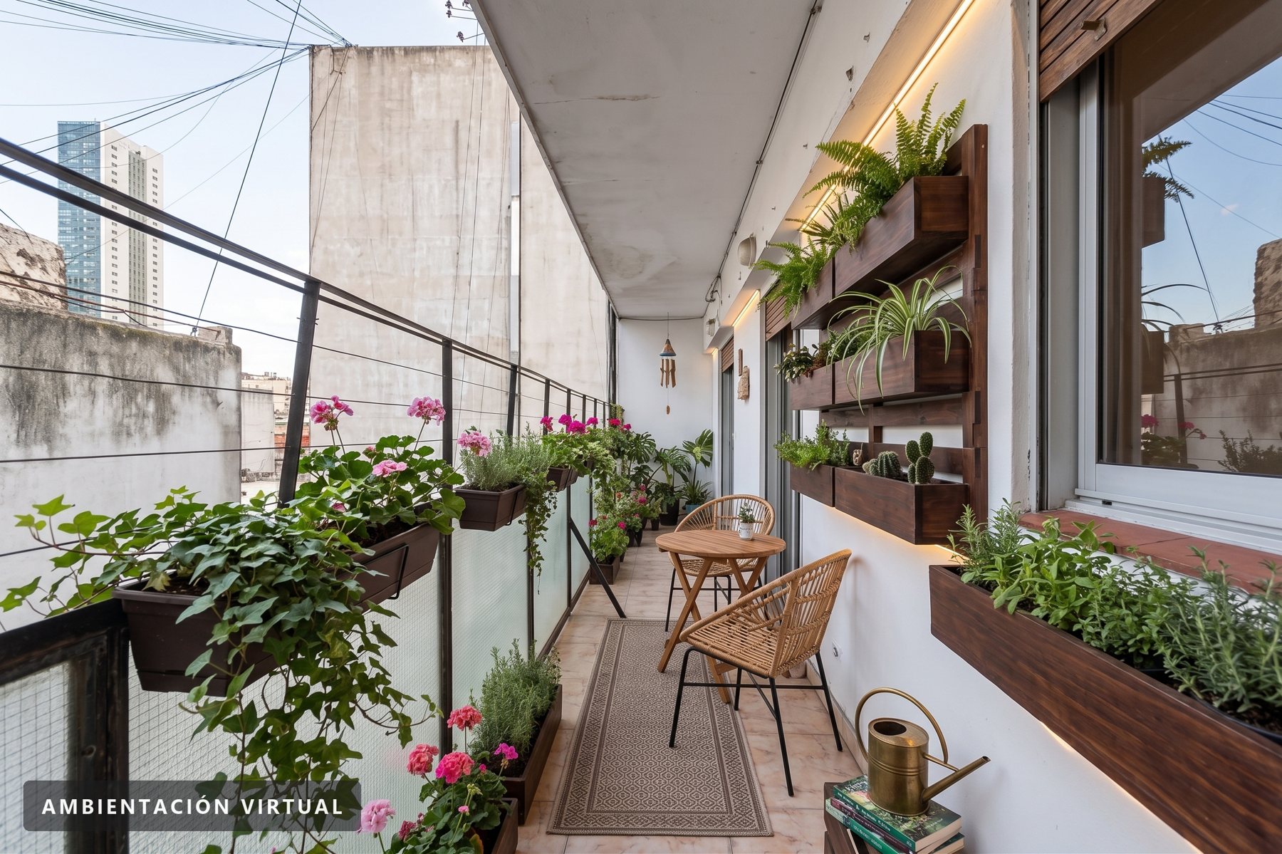 Venta 3 amb Retiro contrafrente con balcon corrido — Foto 9